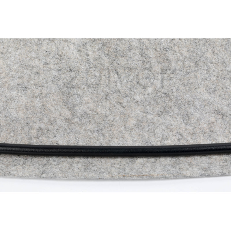 Chaise à accoudoirs empilable, Gris cendré
