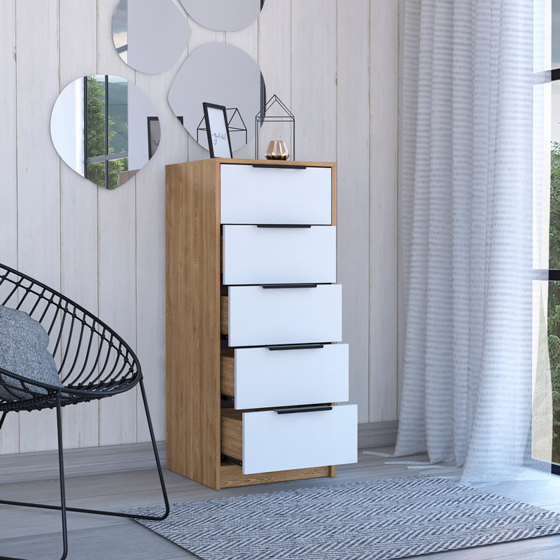 Braem 45cm W 5 - Drawer Chest of Drawers