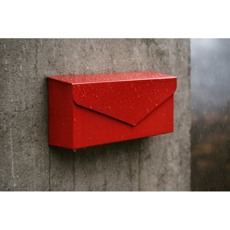 Envelope Steel Wall Mounted Mailbox