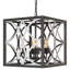 Elegant 4 - Light Lantern Square Chandelier-71129531