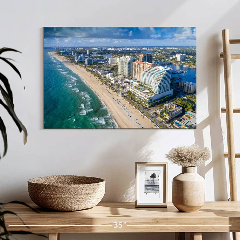 Gill Gill, plage de Fort Lauderdale, H 16 po x l 24 po