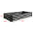 72.81In L X 35.62In W 12.16In H, Black Metal Raised Garden Bed, Vegetables, Flowers, Plants, - Rust, Open Base, Balance Drainage-52780422-52780419