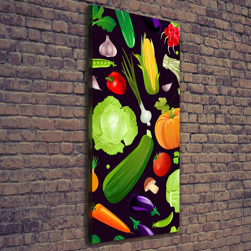 Vegetables - Wrapped Canvas Print