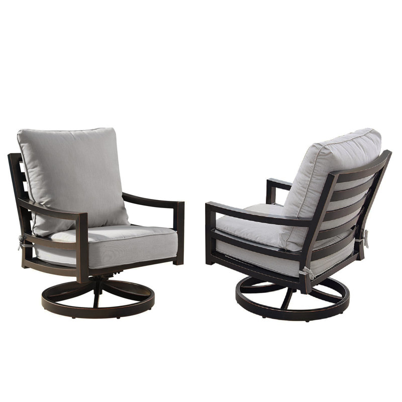Mhyrren Outdoor Swivel Lounge Chair