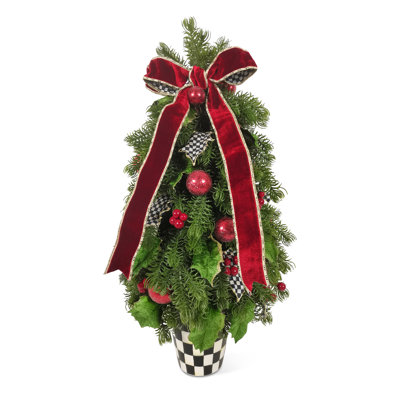 Courtly Holly Tabletop Tree