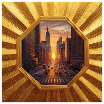 Couvertures gratte-ciel City Sunset