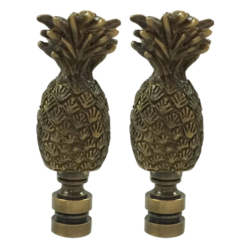 Faîteau lampe de l’ananas tendance, Laiton antique