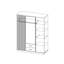 Sofieke Manufactured Wood Wardrobe