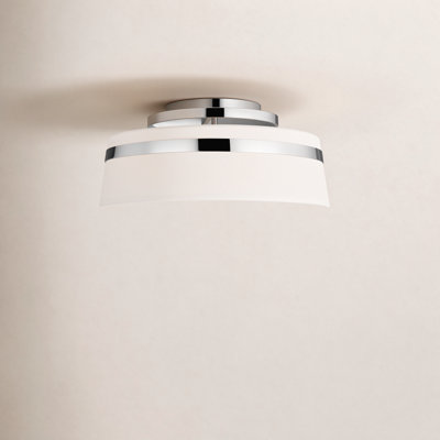 Rory Fabric Semi Flush Mount