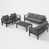Grayish-Black Frame / Dark Gray Cushion is out of stock selected