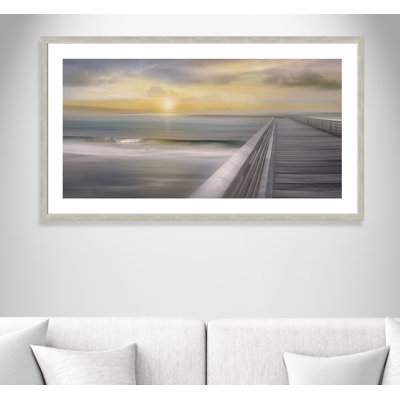 «Sundown», reproduction d'impression encadrée