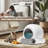 New Automatic Cat Litter Box For 1-3 Cats, Smart Self-cleaning Litter Box For Kittens, App-controlled Kitty Litter Box, Advanced Odour Control & Waste Disposal System, Easy To Use For Multiple Cats & Hassle-free Maintenance