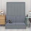 Lit escamotable mural Murphy avec coussin-378680125