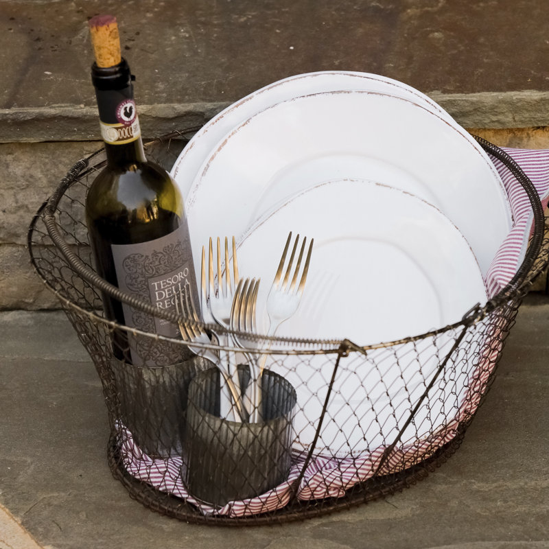 Melamine Lastra Handmade Melamine Salad/Dessert Plate