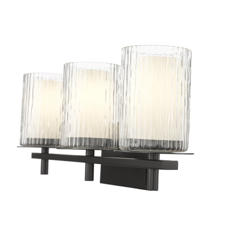 Roddrick 3 - Light Dimmable Vanity Light, Matte Black