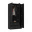 Armoire trois portes Clark, noir-282032611