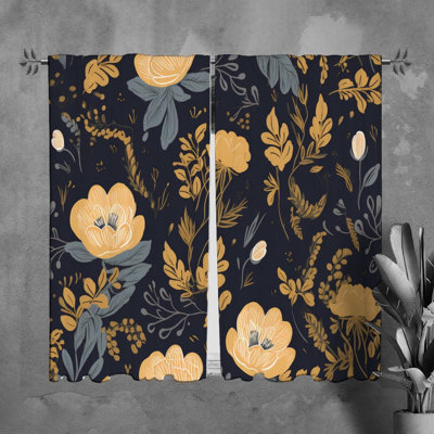 Lennette Room Darkening Curtain Pair