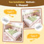 Velvet 3FT Single Upholstered Daybed with Crown-Shaped Pull-Out Trundle, Metal Slatted Frame, 90x190 cm-905183612