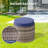 Round Nesting Coffee Table with Ottoman-102629976