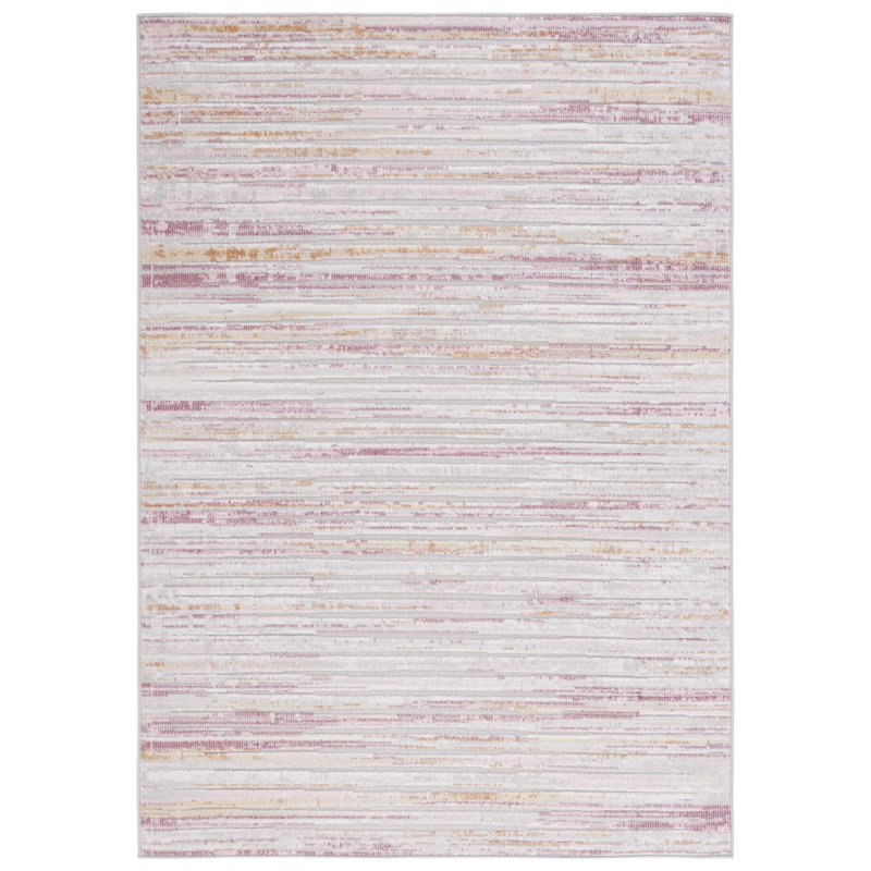 Tapis intérieur / extérieur à motif abstrait Cabana Performance, Rectangle 4 pi x 6 pi