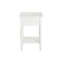 48cm W Manufactured Wood Bedside Table