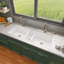 Cape 47.25'' L Triple Basin Kitchen Sink-1417198455