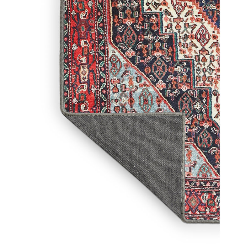 Tapis gris Southwestern, Rectangle 5 pi x 7 pi