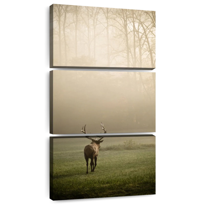 Suivez le wapiti, H 27 po x l 12 po