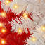 Arbre de Noël artificiel 6 pi avec 300 lumières DEL et 900 branches flexibles, arbre de Noël en forme de canne de bonbon, arbres de Noël créatifs, décorations de Noël