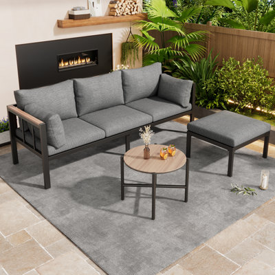 4 Seater Conversation Set With Cushions