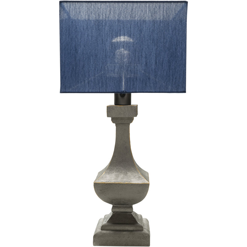 Stafford Resin Table Lamp, Blue