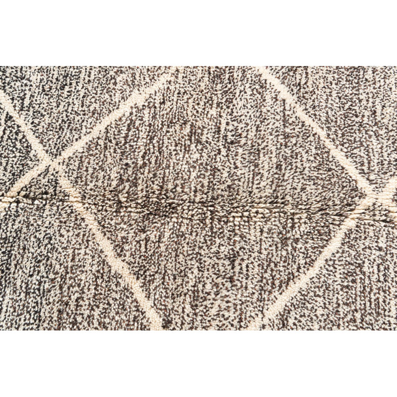 Tapis noir et blanc Kalmanovitz