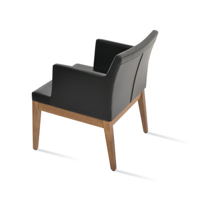 Soho Wood Lounge Armchair
