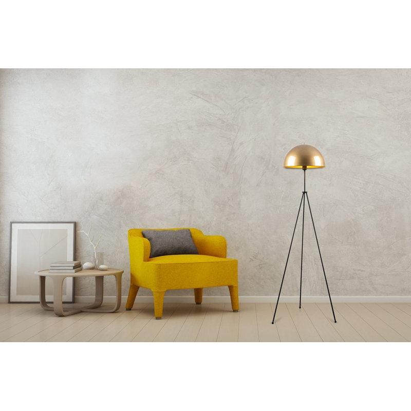 Lampe sur pied 18,08 po Cawe, Or