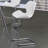 4Pc Bar Stool White Set