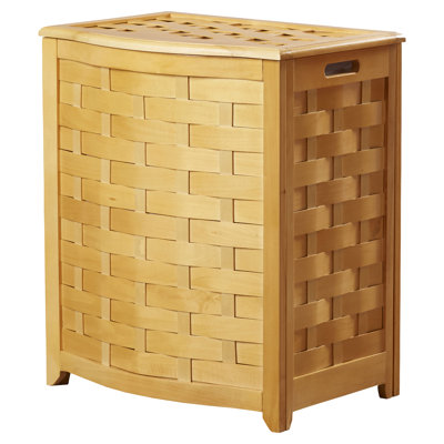 Solid Wood Laundry Hamper