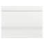Santorini 7.9" x 5.9" Glossy Ceramic Bullnose Tile Trim in Blanco