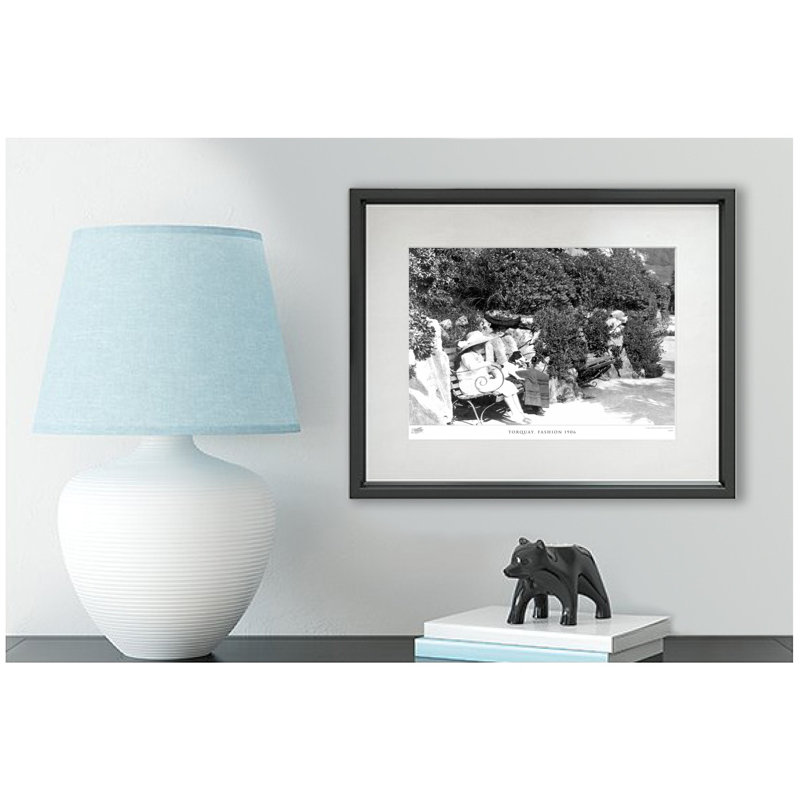 Torquay, Fashion 1906 by Francis Frith - Single Picture Frame Print, 60cm H x 80cm W x 2.3cm D