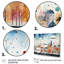 Popart Urban Cityscape II - City, art mural déco-306877161-306877174