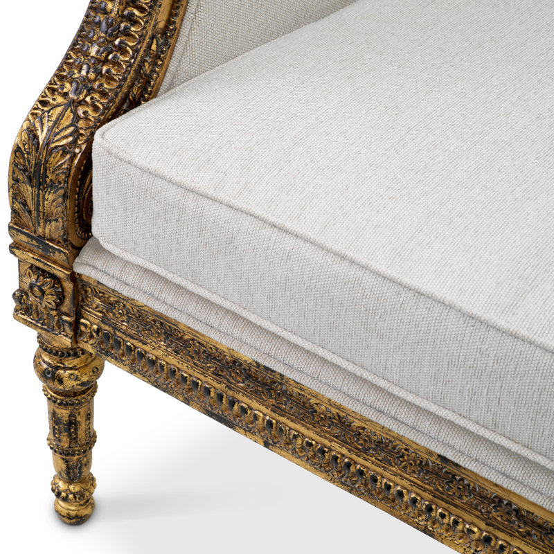 Georges Jacob Chair And A Half Chair with Ottoman