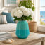 Vase à fleurs moderne en métal effilé pour coiffeuse Modern
