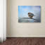 «Bluebird in the Snow» de Vidur, impression sur toile tendue-22069429