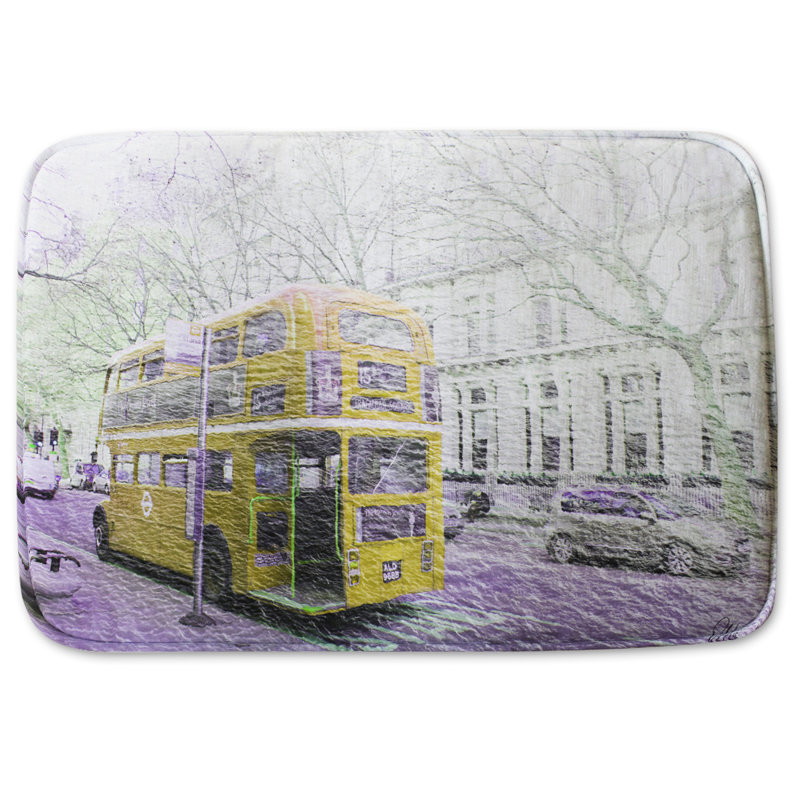 Niliyah Polyester Shower Curtain Set, Yellow