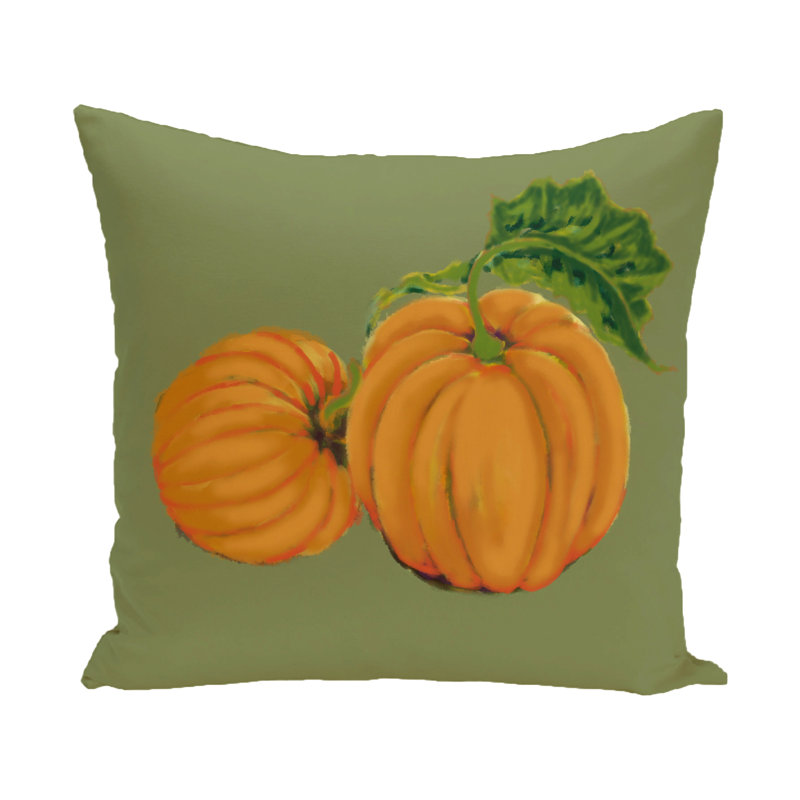 Outdoor Reversible Throw Pillow, 18" x 18", Gray