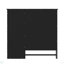 Armoire de rangement murale pour salle de bain, armoires à pharmacie avec grande porte miroir, tablettes réglables et trois niveaux de rangement ouverts (meuble-lavabo non inclus)-1096130497