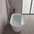59" Streamline Soaking Freestanding Tub With Internal Drain-108964765