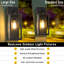 Ensemble de 2 luminaires muraux d'extérieur de grande taille (ampoules non incluses)-1071240177