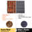 30 PCS Interlocking Deck Tiles Striped Pattern-113414278