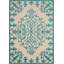 Tapis intérieur / extérieur bleu turquoise Friedler-88927022