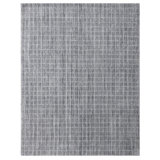 Marut Drop Hand Loomed Geometric Area Rug in Light Gray